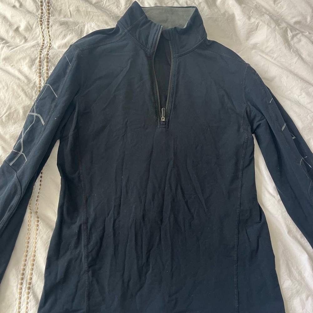 Lululemon Black Quarter-Zip Pullover